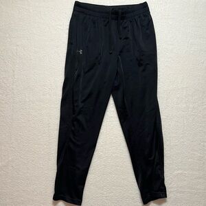 UNDER ARMOUR Track Pant Size Large Black